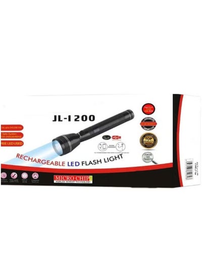 Buy Rechargeable LED Flashlight JL-1200 in Saudi Arabia