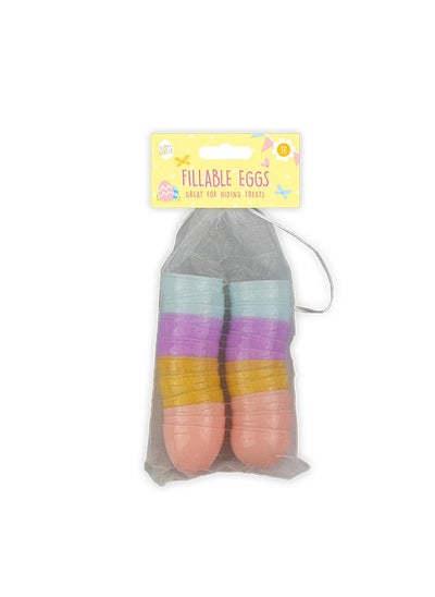 اشتري Gems Easter Fillable Eggs Pack Of 12 في الامارات