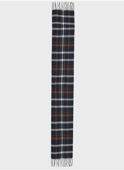 Buy Plaid Long Scarf in UAE