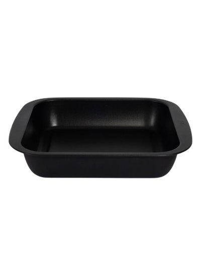 اشتري Pal Caldera Non-Stick Rectangular Baking Pan, Black – 35x30 cm في الامارات