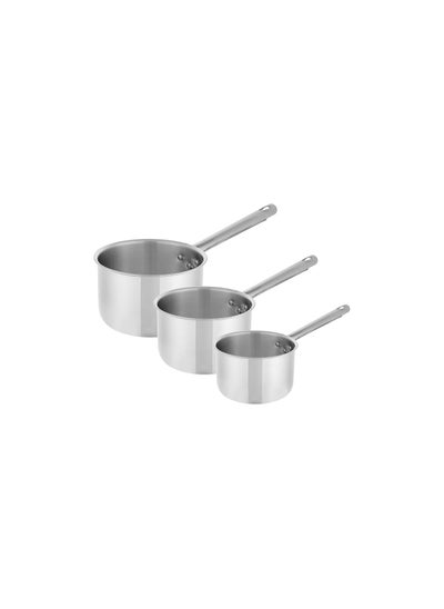 اشتري Aluminum casserole set, 3 pieces, October Jumbo TKKH021 في مصر