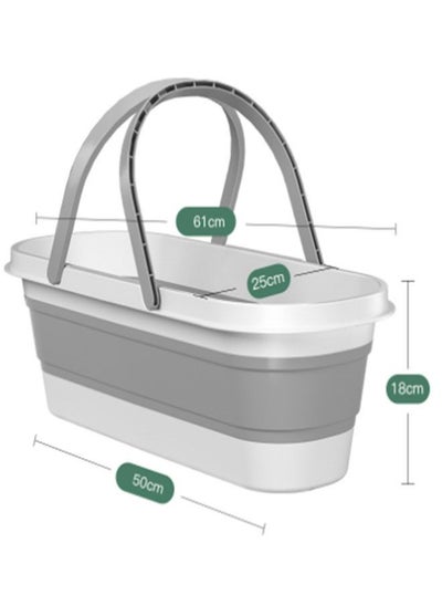 Buy Multi-Functional Foldable Mop Bucket in UAE