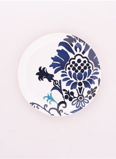 Buy Bright Designs Melamine Small Plate
Set of 6 (D 18cm)  bleu blanc in Egypt