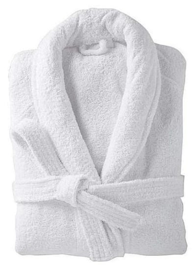 Buy Bliss Casa - Unisex Bathrobe - 100% Cotton Super Soft, Highly Absorbent Bathrobes For Women & Men - Perfect for Everyday Use, Unisex Adult in Saudi Arabia