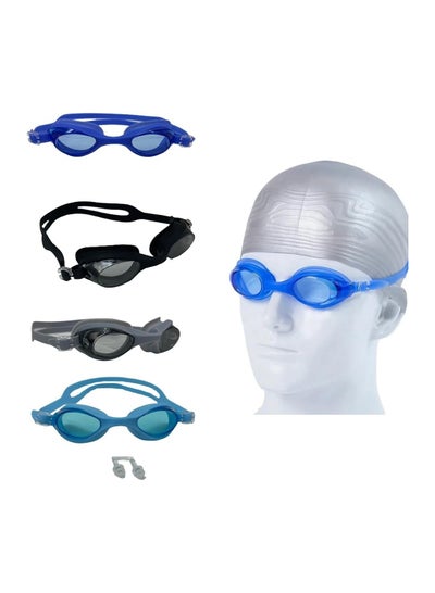اشتري نظارات سباحة بريميوم مضادة للضباب ومضادة للتسرب للحماية من الاشعة فوق البنفسجية في مصر