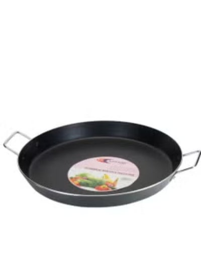 Buy Healthy Cooking Aluminium Pallepan Non-Stick Black 38CM in Saudi Arabia