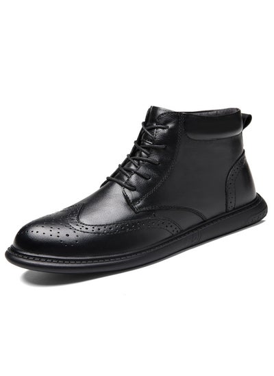 Buy New Men's Casual Leather Boots in Saudi Arabia