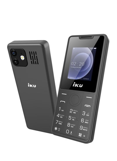 Buy IKU S3 Dual SIM, 1.8 Inches Display, 600 mAh Battery – Gray in Egypt