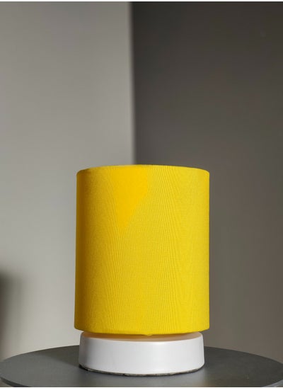 Buy Table Lamp - White And Yellow in Egypt