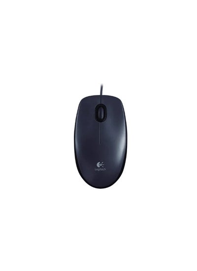 Buy logitech m90 Optical Wired Mouse – Grey in Egypt