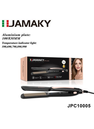 Buy JMK10005 ceramic hair straightener and iron, heat up to 990 degrees Fahrenheit (Italy) in Egypt