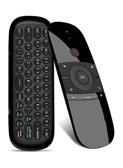 Buy W1 Remote 2.4G Wireless Keyboard Multifunctional Remote Control for Nvidia Shield/Android TV Box/PC/Projector/HTPC/All-in-one PC in Saudi Arabia