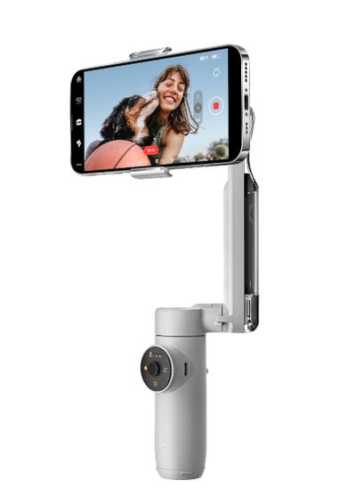 Buy Insta360 Flow AI-Powered Smartphone Stabilizer Grey in UAE