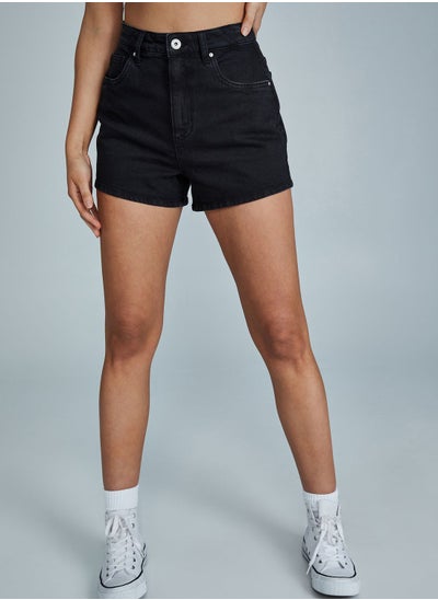 Buy High Waist Denim Shorts in Saudi Arabia