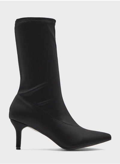 Buy Sock Style Pointed Boots in UAE