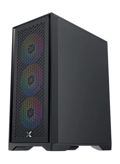 Buy Xigmatek Lux S Tower Black Computer Case With 4 Fans in Saudi Arabia