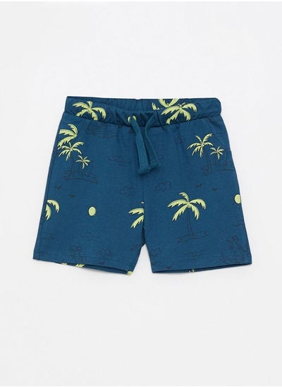 Buy Printed Cotton Baby Boy Shorts With Elastic Waist in Saudi Arabia