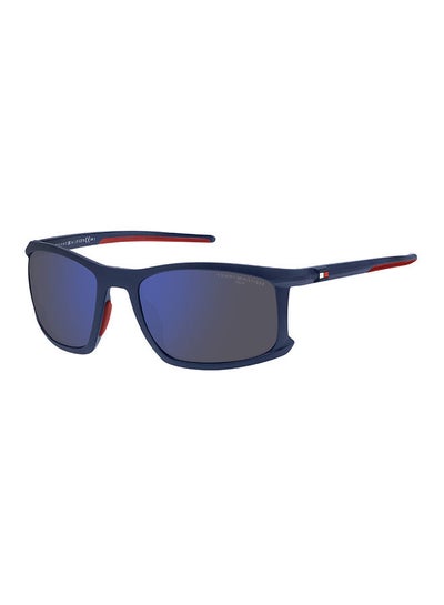 Buy Men's UV Protection Square Sunglasses - Th 1915/S Mtt Blue 57 - Lens Size 57 Mm in Saudi Arabia
