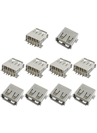 Buy Usb Connector On Pcb A Type Female Jack (10 Pieces) in Egypt