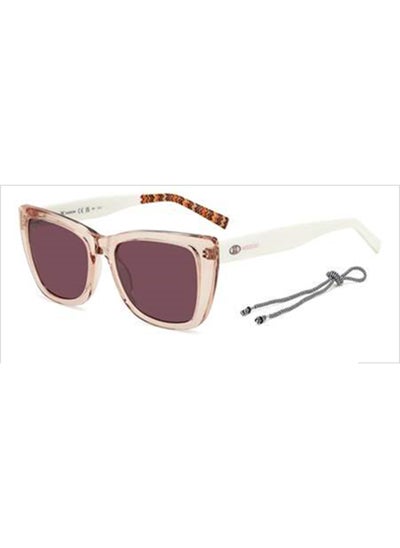 Buy Women's UV Protection Rectangular Sunglasses - Mmi 0157/S Pink 18 - Lens Size: 40 Mm in Saudi Arabia