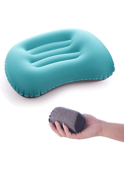 Buy Ultralight Inflating Camping Pillows, Made from Soft Elastic Polyester, Compressible, Comfortable, Lumbar Support and a Good Night Sleep While Camp, Easily Wash by Hand in Saudi Arabia