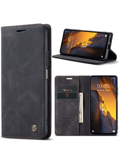 Buy Phone Case Compatible with Xiaomi Poco F5 5G/Xiaomi Redmi Note 12 Turbo 5G with Card Holder High-end Retro Leather Shockproof Protective Wallet Case in Saudi Arabia