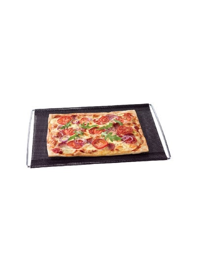 Buy Rectangular Extendable Non-Stick Oven Tray Black 40 x 30 x 1 cm 1-CCC-147/TBC in Saudi Arabia