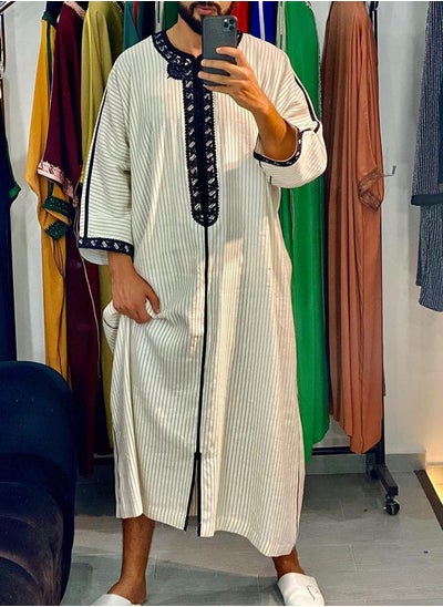 اشتري New Men's Long Sleeve Robe في السعودية