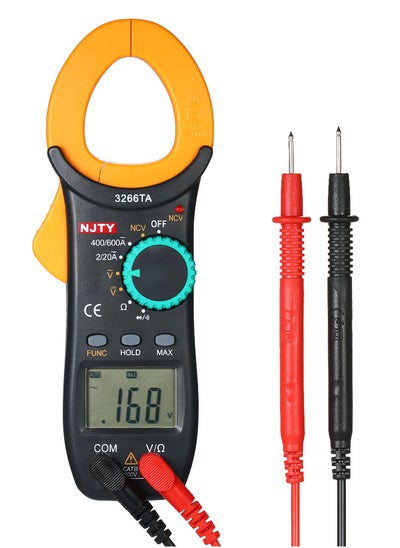 Buy Digital Clamp Meter 2000 Counts Auto Range Multimeter with NCV Test in UAE