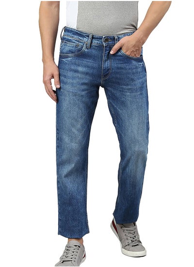 Buy Towel Washed Slim Fit Jeans in UAE