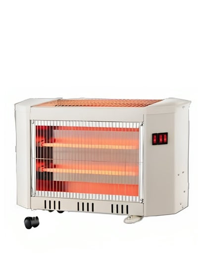 Buy Home Master heater, two sides, 3 candles, safety valve, 1500 watts, HM-2662 in Saudi Arabia