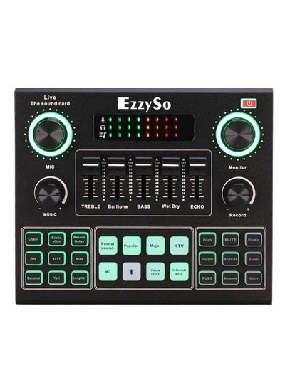 Buy Sound Mixer Board For Live Streaming Voice Changer Card With Multiple Effects Audio Sound Card in UAE