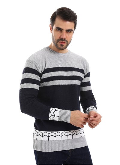 Buy Wool Mens Pullover With Multi Design in Egypt