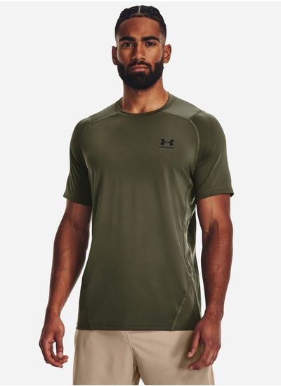 Buy HeatGear Armour Fitted Short Sleeves T-Shirt in Saudi Arabia