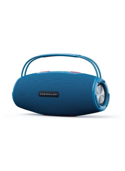 اشتري Phantom Wireless Portable Bluetooth Speaker, Bluetooth 5.0, Water-Resistant, Aux Interface, 6000mAh Battery - Navy Blue في الامارات