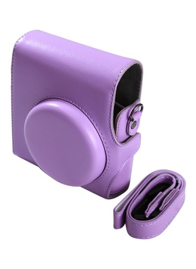 Buy Camera Case With Strap For Fujifilm Instax Mini 90/25/7/8/9 Purple in UAE