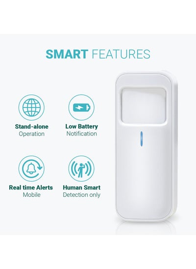 Buy WiFi PIR Motion Sensor Works with Amazon Alexa, Google Home Assistant and Siri in UAE