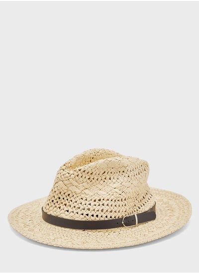 اشتري Straw Trilby Hat في السعودية