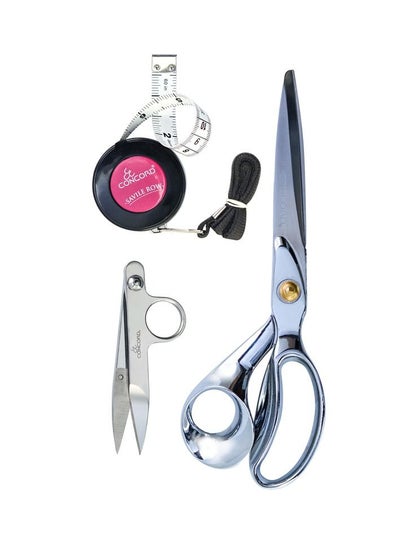 Buy Dressmaker Classic Cutting Cloth Tailor Shears for Home 10 inches Multipurpose Heavy Duty Stainless Steel  / Savile Row in UAE