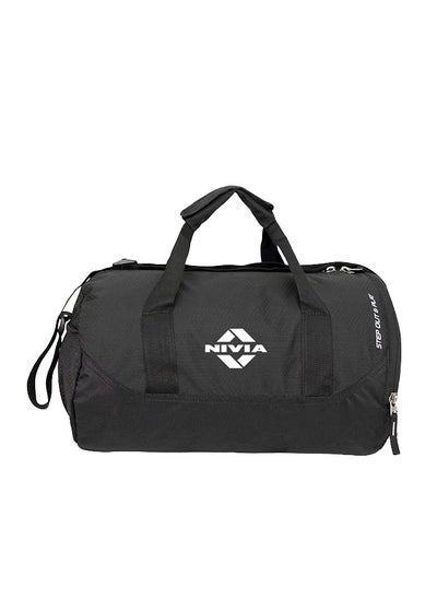 Buy NIVIA Beast Gym Bag-4 Polyester/Unisex Gym Bags/Shoulder Bag for Men & Women with Separate Shoes Compartment/Carry Gym Accessories/Fitness Bag/Sports & Travel Bag/Sports Kit (Black) in UAE