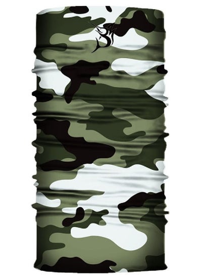 Buy Bob Marlin UV+Protection Face Shield Bandana Bob Camo Green in UAE