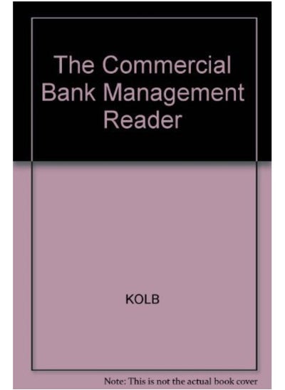 اشتري The Commercial Bank Management Reader في الامارات