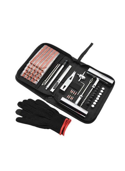 Buy Tire Repair Kits, 62 Pieces, Car Tire Repair Kits, Car Tire Repair Tools, Tire Blowout Repairs, Tubeless Tire Repairs, Motorcycles, Bicycles in Saudi Arabia