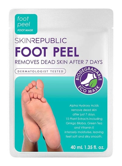 Buy Foot Peel Mask Removes Dead Skin After 7 Days Clear 40g in Saudi Arabia