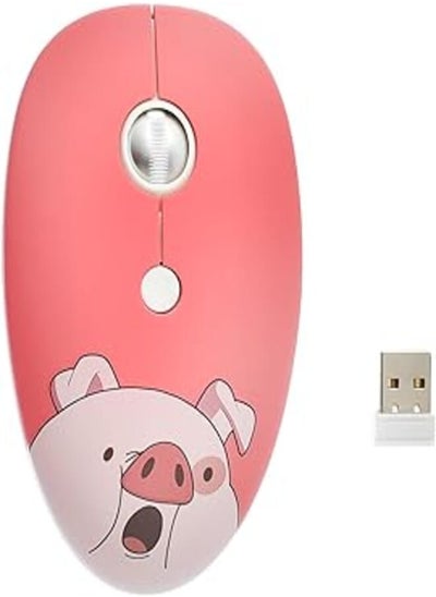 Buy Generic Gamma M-12 Mouse Wireless Optical With Power Saving And Amazing Cartoon Design For Computer -Multicolor in Egypt