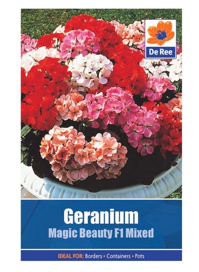 Buy De Ree Geranium Flower Seeds 6's in UAE