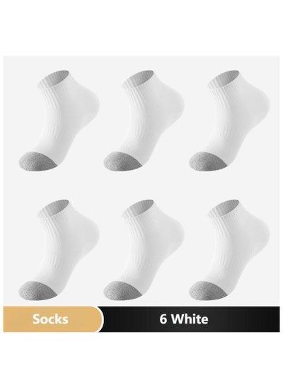 Buy 6 Pairs Of Boxed Men's Casual Sports Breathable Socks in UAE