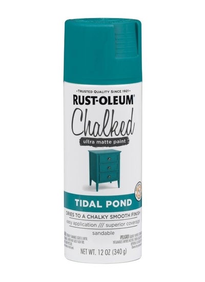 Buy Rust-Oleum Spray Paint Specialty Ultra Matte Chalked Tidal Pond 12oz in UAE