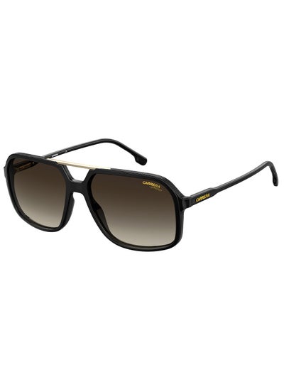 Buy Unisex Rectangular Sunglasses CARRERA 229/S BLACKBRWN 59 in UAE