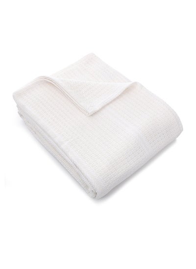 Buy MEHALLA Bed Cover - Doby -  White in Egypt